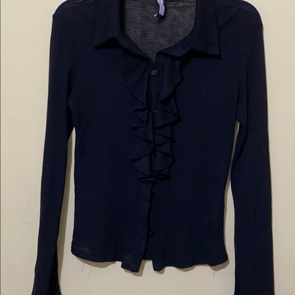 Forever 21 Tops - Vintage limited edition button up sheer shirt